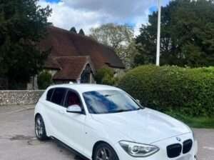 BMW M135i 2014 3.0 WHITE Red Leather Seats