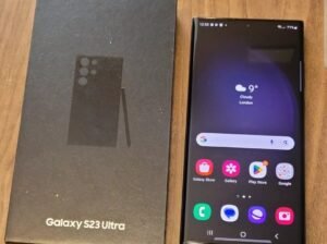 Samsung Galaxy S23 Ultra 256GB – Phantom Black (Unlocked)