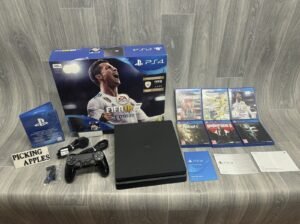 Sony PlayStation PS4 Slim 500GB Console Bundle With Controller & Games