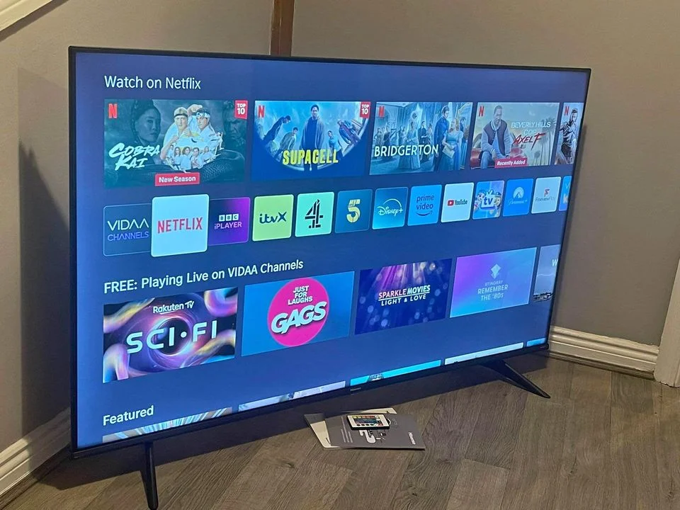 Smart tv 55 Hisense 4K excellent condition £250
