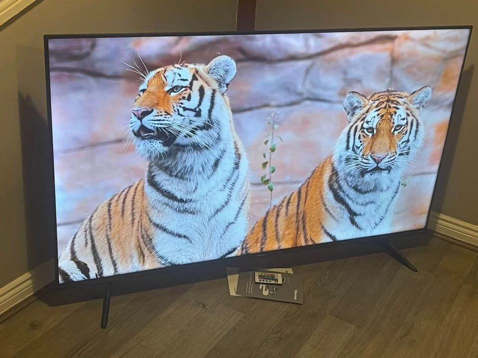 Smart tv 55 Hisense 4K excellent condition £250