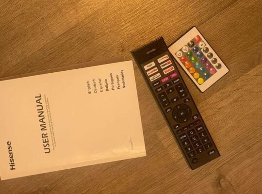 Smart tv 55 Hisense 4K excellent condition £250