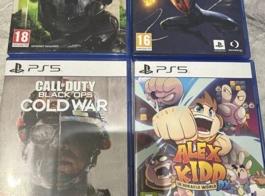 Sony Ps5 Console Disc Edition Games Bundle