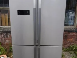 Beko GNE 114610 APX Silver American-Style Fridge Freezer