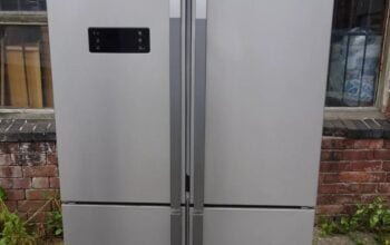 Beko GNE 114610 APX Silver American-Style Fridge Freezer