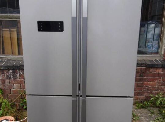 Beko GNE 114610 APX Silver American-Style Fridge Freezer