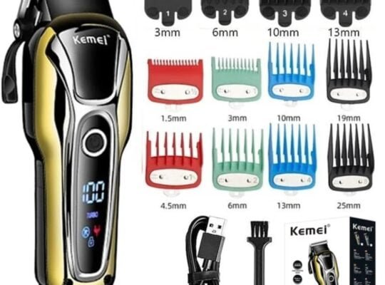 Professional men’s hair trimmer LCD display