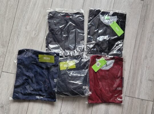 Men’s Hugo Boss Long Sleeve, Short Sleeve T Shirts S/M