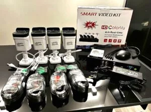 4 CCTV Camera kit 4K 1TB HDD