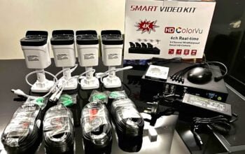 4 CCTV Camera kit 4K 1TB HDD