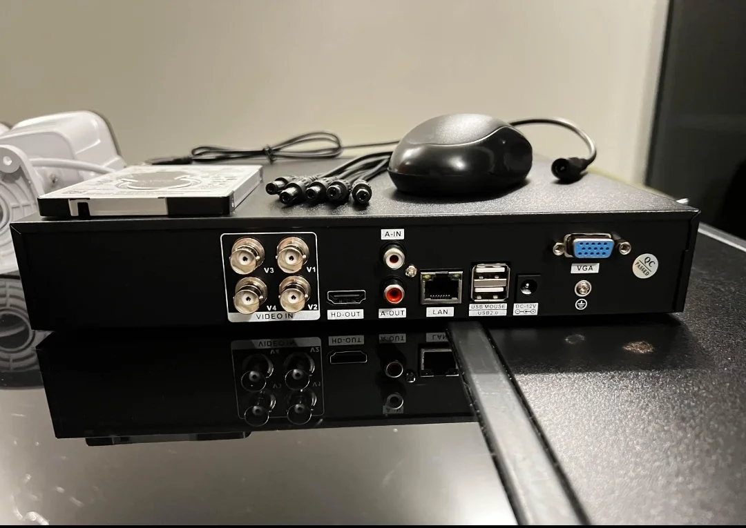 4 CCTV Camera kit 4K 1TB HDD