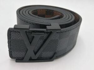 Louis Vuitton LV Belt Initiales Damier Graphite Black/Grey
