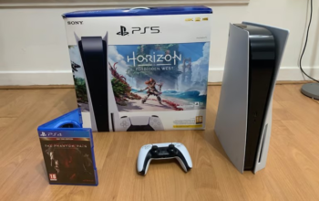 PS5 disc console 825GB and controller