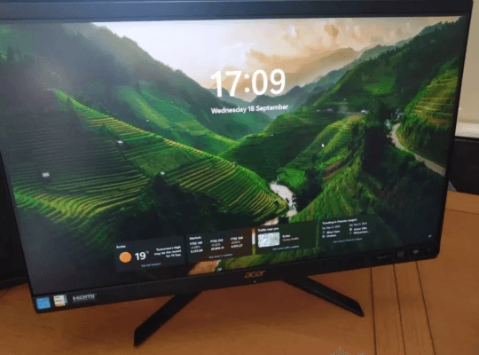 Acer Aspire C24-1700 23.8″ All In One Desktop PC i5 12thGen 1TB SSD