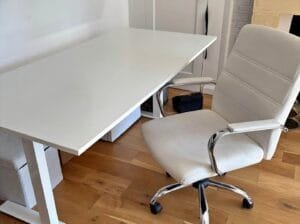 IKEA Desk 120×80 cm with free chair