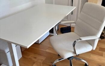 IKEA Desk 120×80 cm with free chair