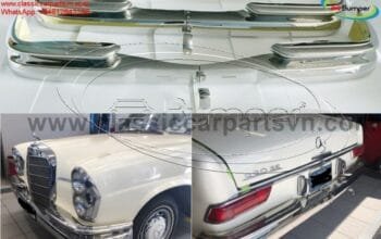 Mercedes W111 W112 Fintail Coupe 1959 – 1968 Bumpers