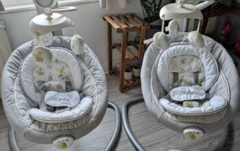 2x Joie ABC swing chairs