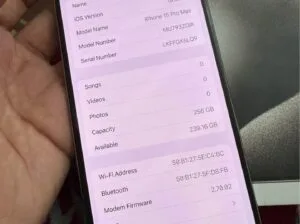 iPhone 15 pro max 256gb Unlocked