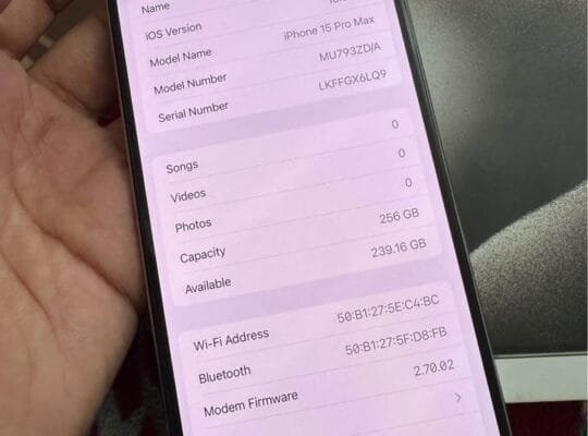 iPhone 15 pro max 256gb Unlocked