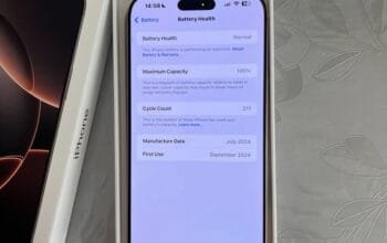 iPhone 16 pro max 256GB Good Condition