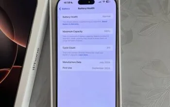 iPhone 16 pro max 256GB Good Condition