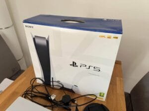 Boxed Sony PS5 Console Disc Edition with Extra Controller