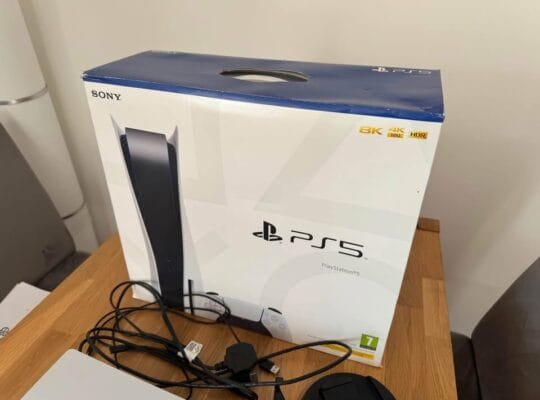 Boxed Sony PS5 Console Disc Edition with Extra Controller