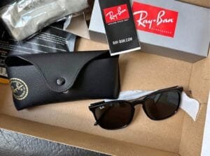 Ray Ban Sunglasses Black Frame NEW IN BOX (Genuine)