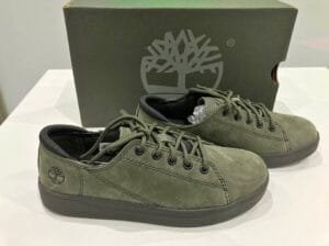Timberland Davis Square Oxford Trainer Dark Green