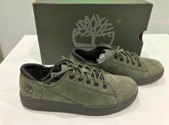 Timberland Davis Square Oxford Trainer Dark Green