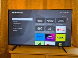 Smart 4k TV RCA RR55UD1 55” with inbuilt Roku TV