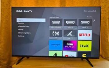 Smart 4k TV RCA RR55UD1 55” with inbuilt Roku TV