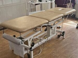 Electric massage bed