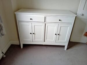 White Chest of Drawers 110x90x40
