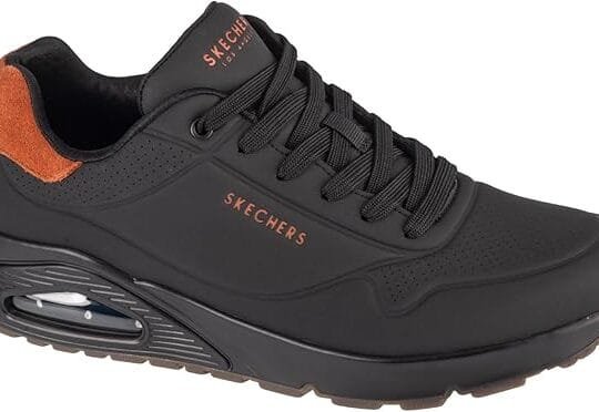 Skechers Mens Uno Suited On Air Memory Foam Trainers – Size 7
