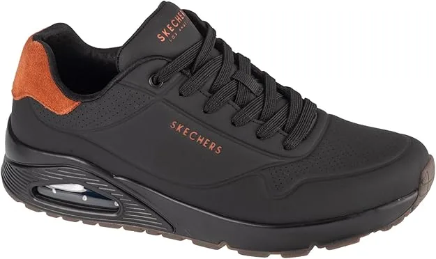 Skechers Mens Uno Suited On Air Memory Foam Trainers – Size 7