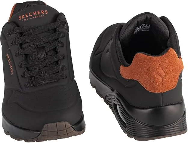 Skechers Mens Uno Suited On Air Memory Foam Trainers – Size 7