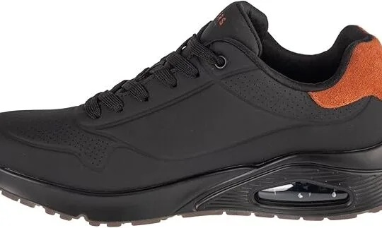 Skechers Mens Uno Suited On Air Memory Foam Trainers – Size 7