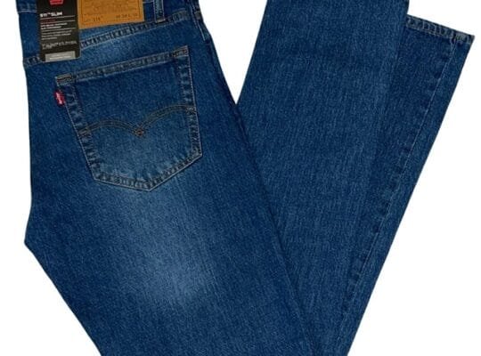 Levis 501 Mens Straight Fit Stretch Jeans Denim Original Size 30-34