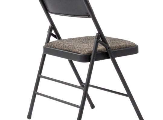 Foldable Chairs Metal Padded Seats