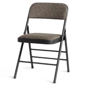 Foldable Chairs Metal Padded Seats