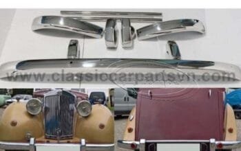 Triumph Renown saloon 1949–1954 bumper by stainless steel new