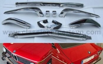 BMW 1502.1602.1802.2002 bumpers (1971-1976) by stainless steel