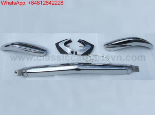 BMW 1502.1602.1802.2002 bumpers (1971-1976) by stainless steel