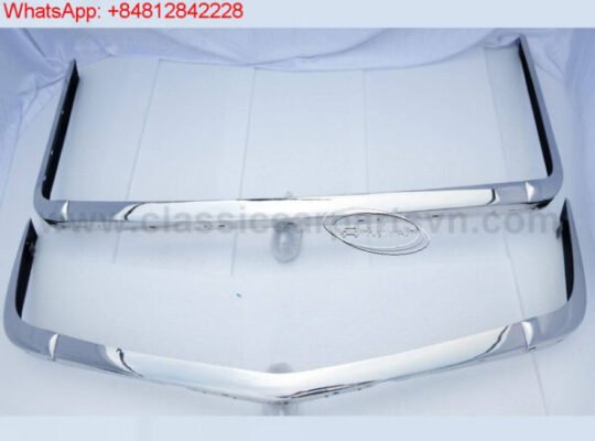 BMW E28 bumpers full set new (1982 – 1988) by stainless steel new