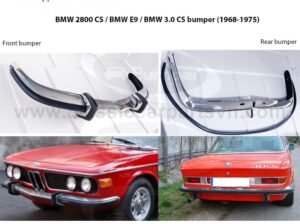 BMW 2800CS BMW 3.0CS BMW E9 bumpers new (1968-1975) by stainless steel new