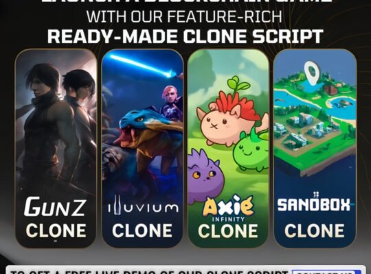 Enter the Blockchain Gaming Arena with Professionally Crafted Game Clones