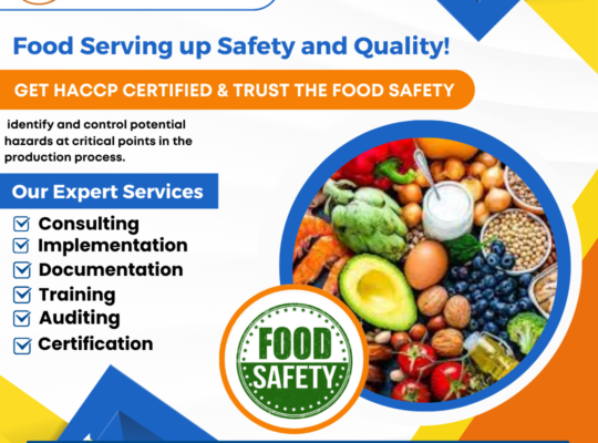HACCP Certification Services in California