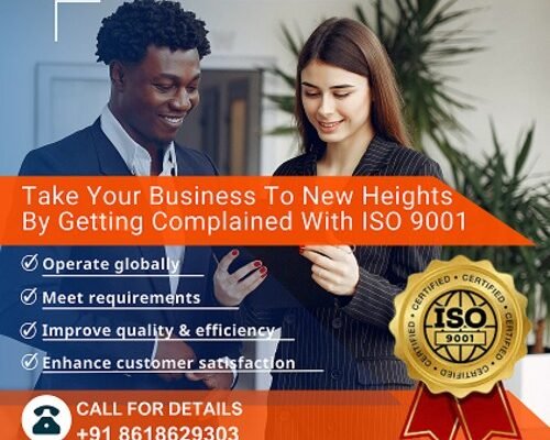 ISO 9001 Certification in Bangalore